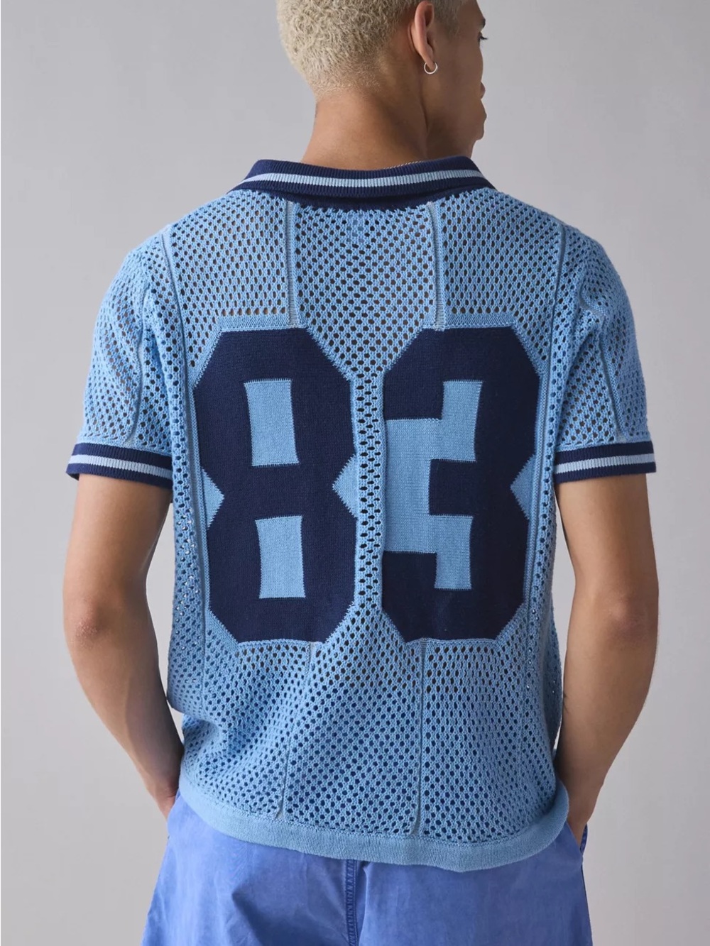 Urban outfitters men’s large knit polo / NEW